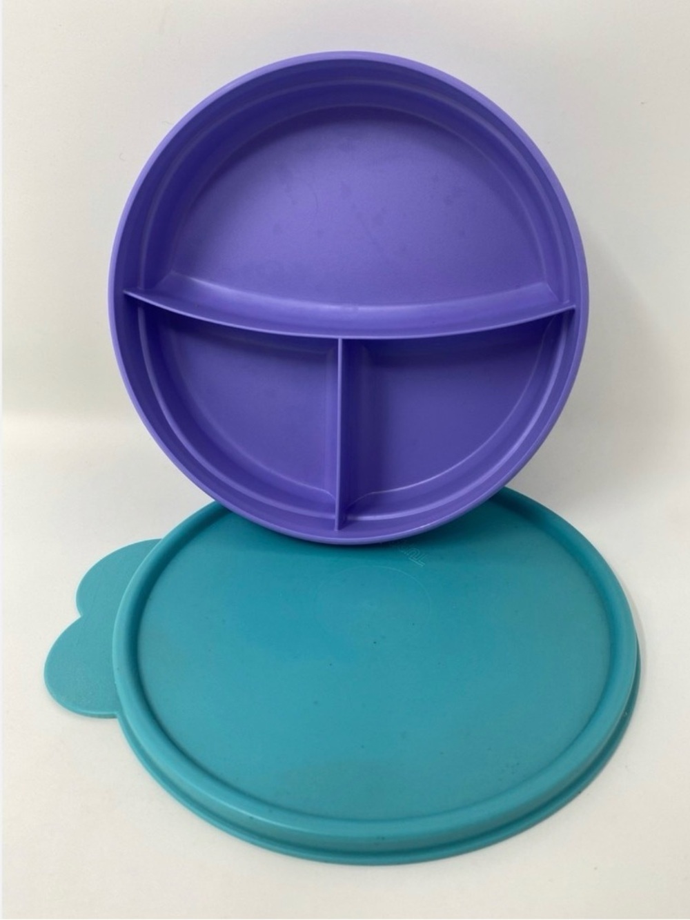 🍬Tupperware Compartment Dish & Lid